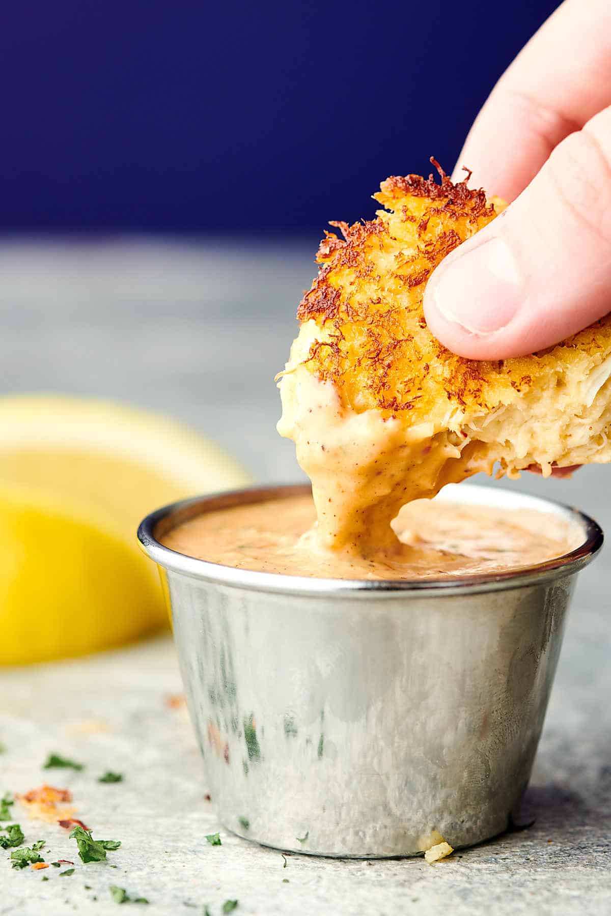 Crab Cake Recipe W Homemade Creamy Crab Cake Sauce   Crab Cake Recipe Show Me The Yummy 4@2x 