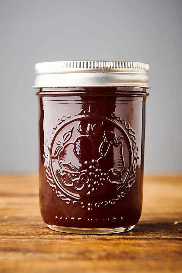 jar of sweet and sour sauce