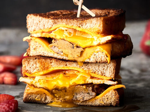 Sausage 'n' Egg Grilled Cheese