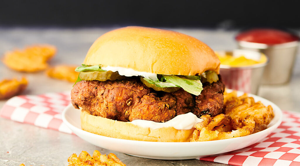 Chicken Sandwich - w/ Juicy Crispy Fried Chicken Thighs