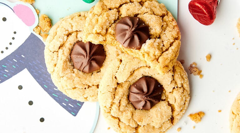 peanut butter blossoms above