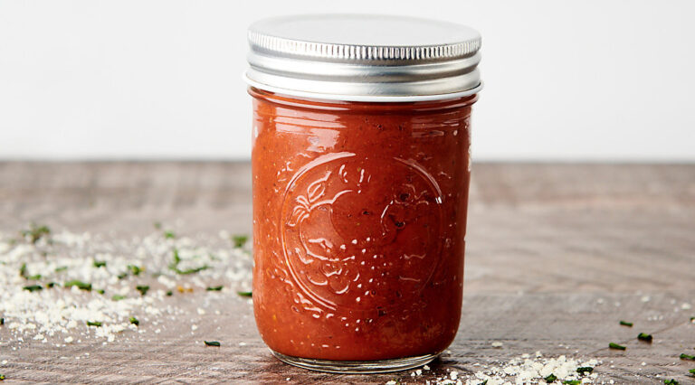 jar of pizza sauce