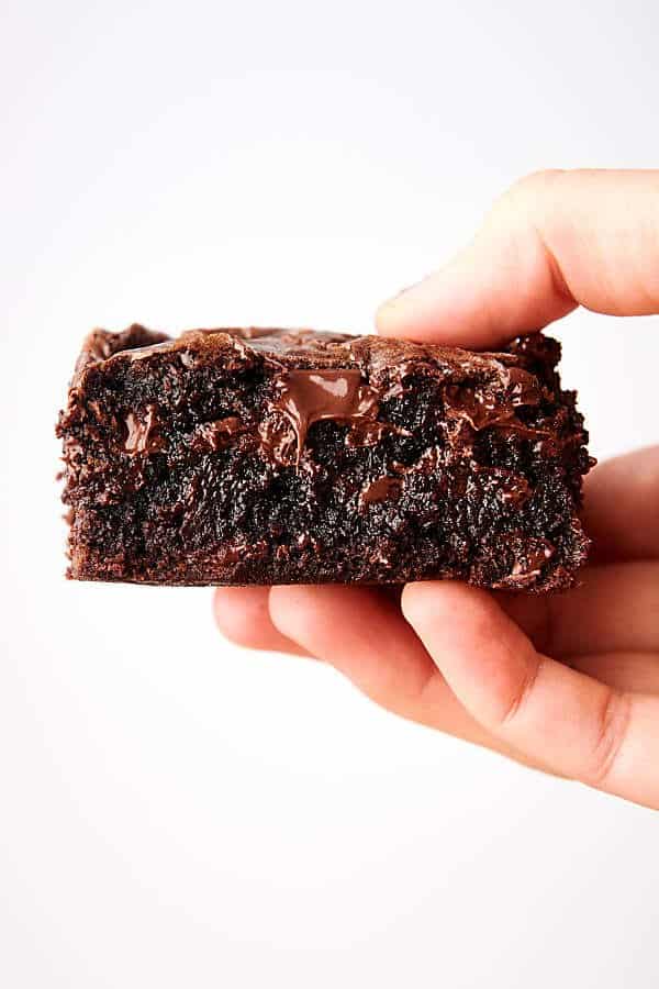 Easy Chocolate Brownies - best ever, super fudgy!