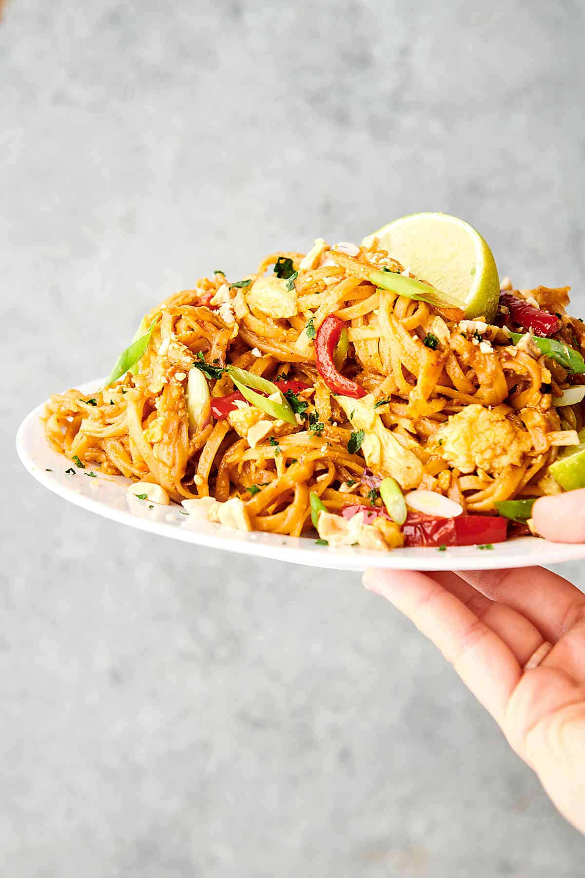 Instant Pot Pad Thai with Scrambled Egg and Chicken!