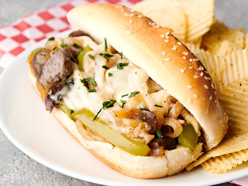 Easy Philly Cheesesteak Sandwiches #greatvalue #Walmart #easyrecipe #e, Philly  Cheesesteak