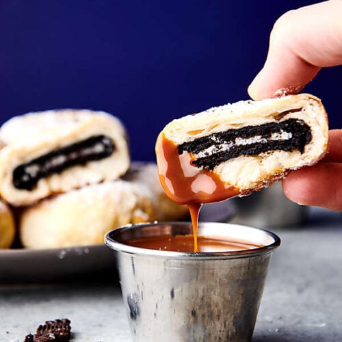 Air Fryer Donuts with Refrigerated Biscuit Dough!