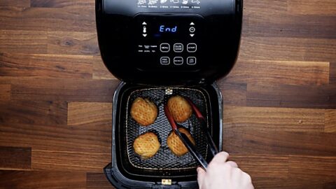 Air Fryer Oreos - w/ Hot Fudge and Caramel for Dipping!