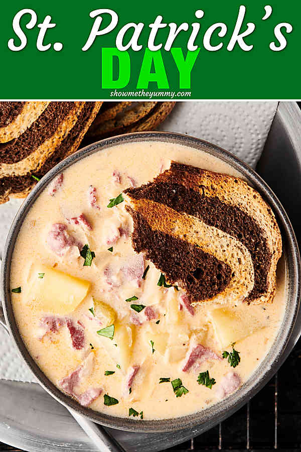 St Patricks Day Overhead Reuben Soup