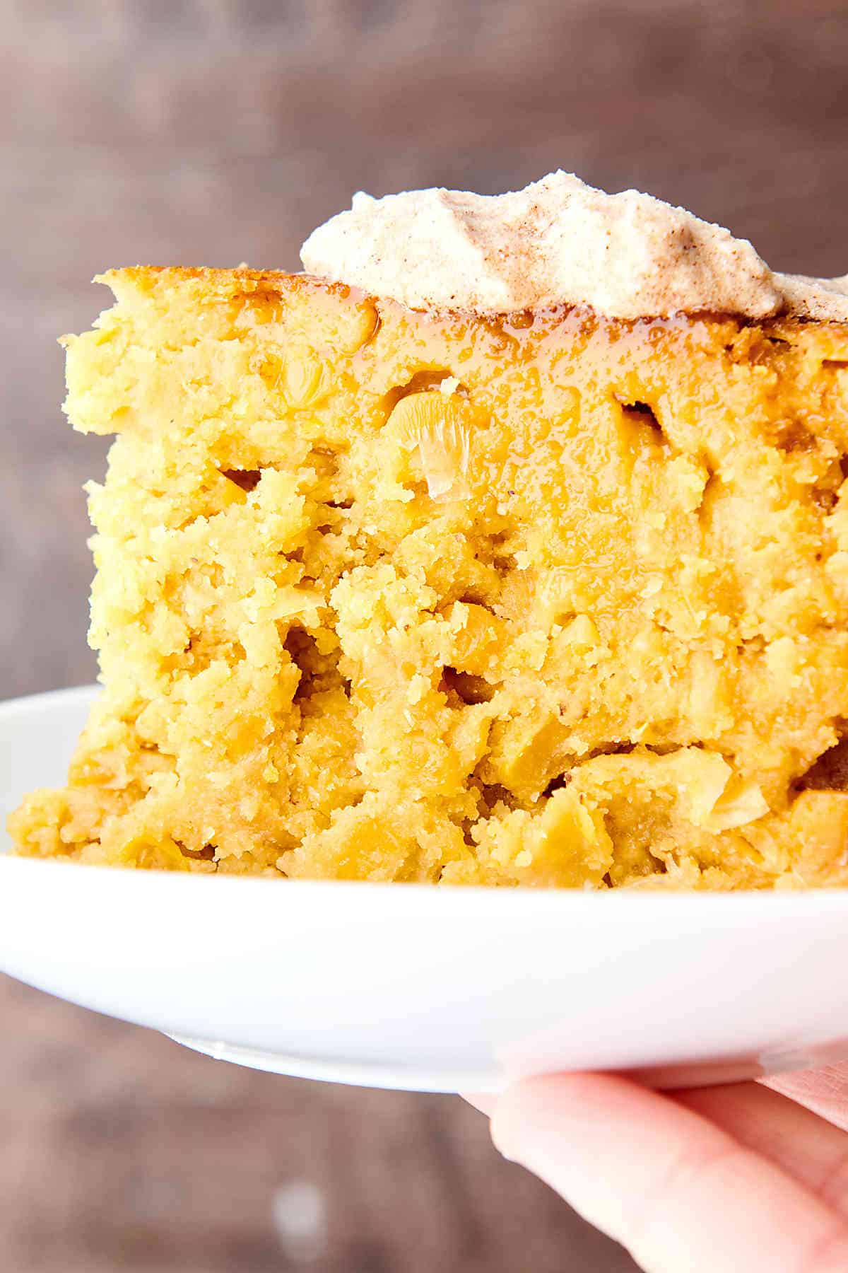 Instant Pot Cornbread with Homemade Whipped Honey Butter!
