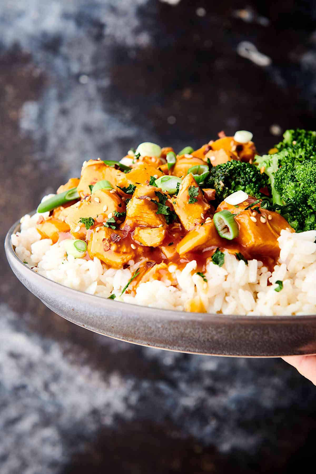 Instant Pot Honey Garlic Chicken - Sweet and Spicy - 30-Minute Dinner!