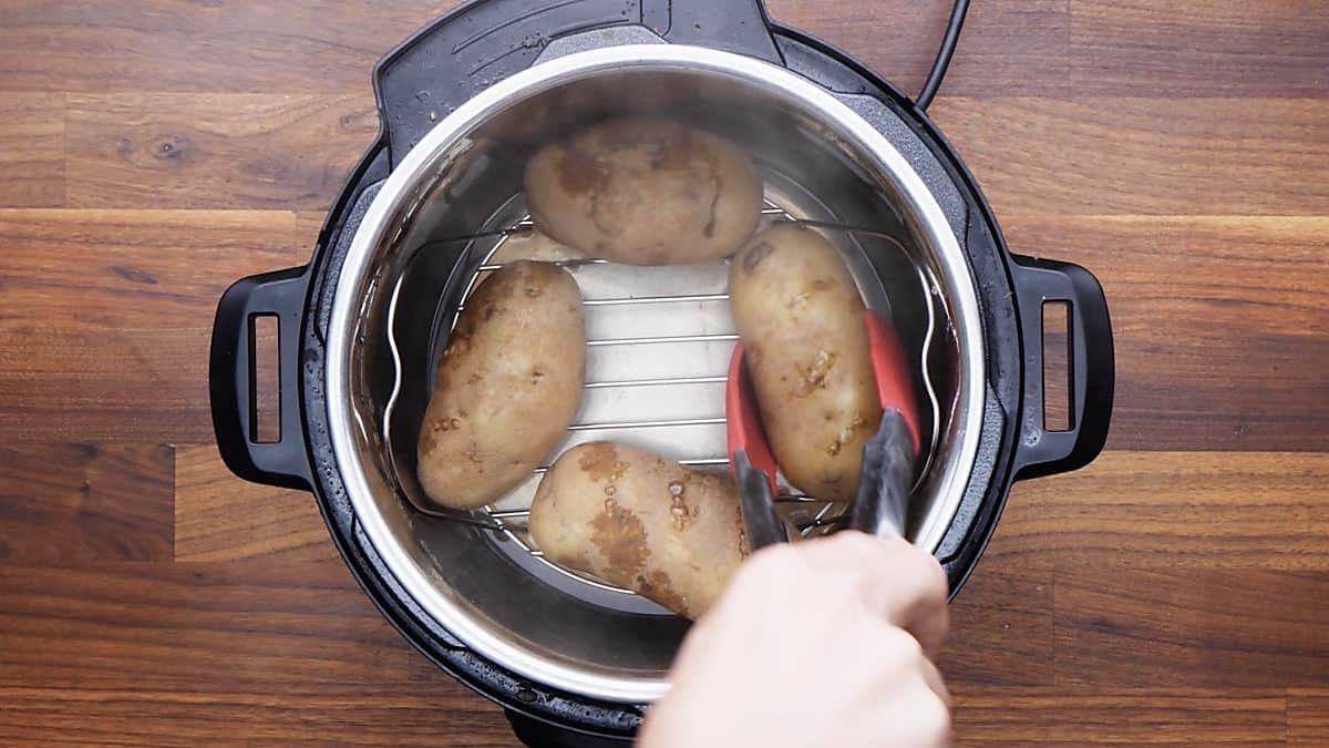 Instant Pot Baked Potatoes 5 Min Prep Can Be Vegan & Gluten Free