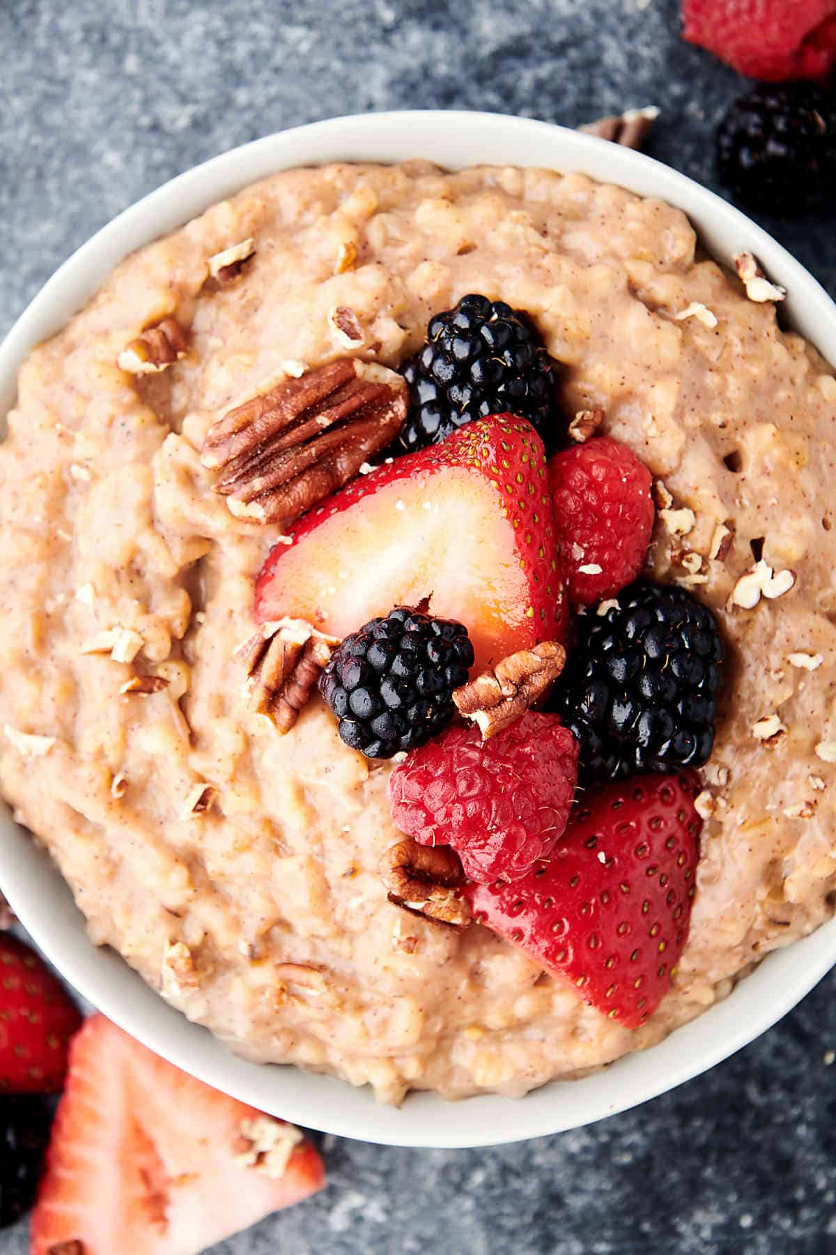 Crockpot Steel Cut Oats Healthy Breakfast 15Minute Prep!