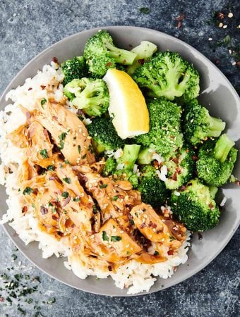 Instant Pot Honey Garlic Chicken - Sweet and Spicy - 30-Minute Dinner!