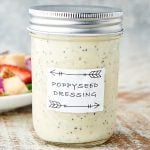 jar of poppyseed dressing