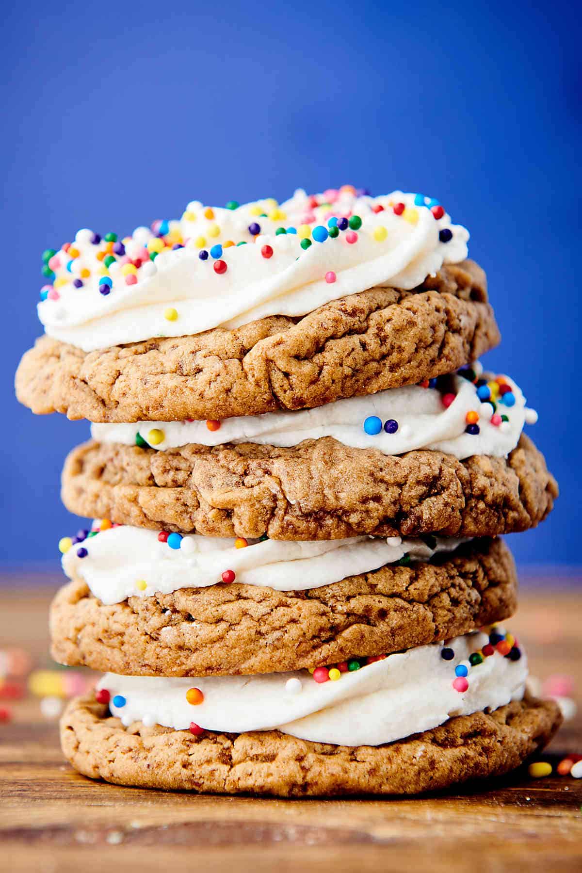 Vegan Sugar Cookies with Vegan Buttercream Frosting!