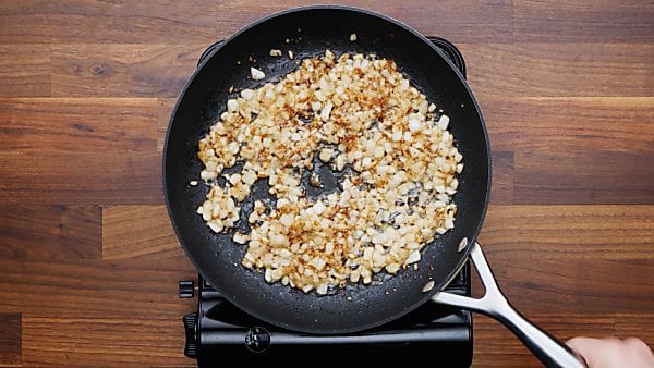 onions cooked in skillet