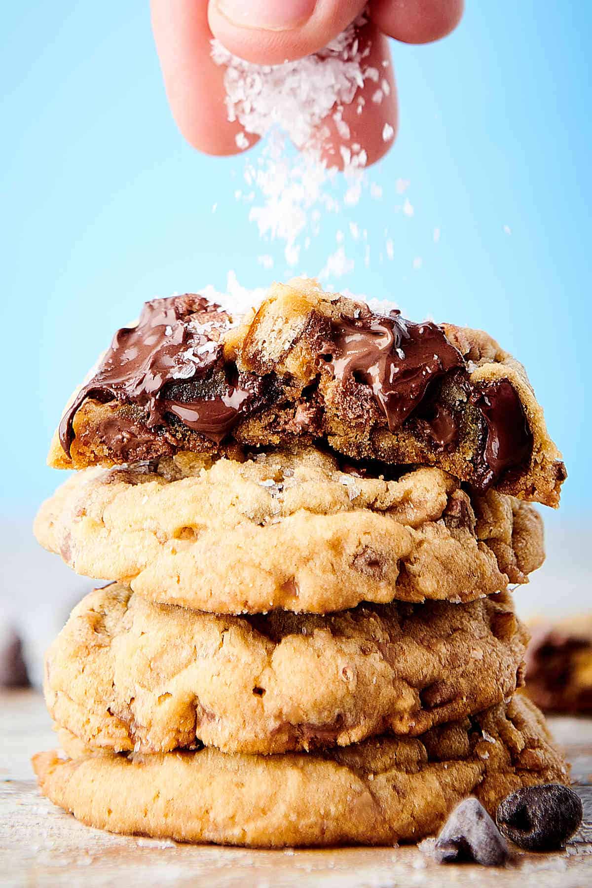 Kitchen Sink Cookies with Chocolate, Pretzels, and Toffee!