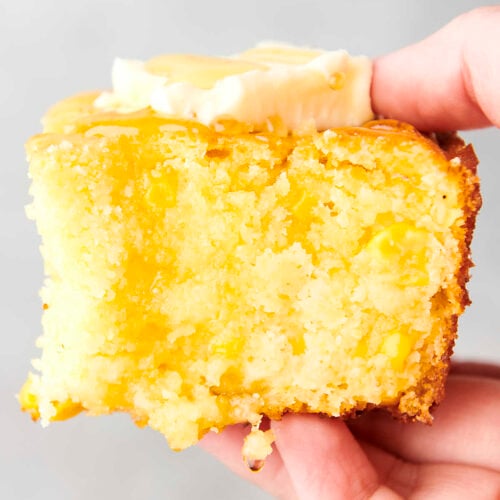 Easy Cornbread Muffins Recipe W Sour Cream Honey And Creamed Corn