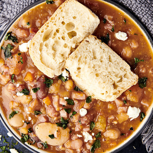 15 Bean Soup Recipe - with Ham and Bacon - Freezer Friendly