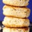 parmesan garlic biscuits stacked
