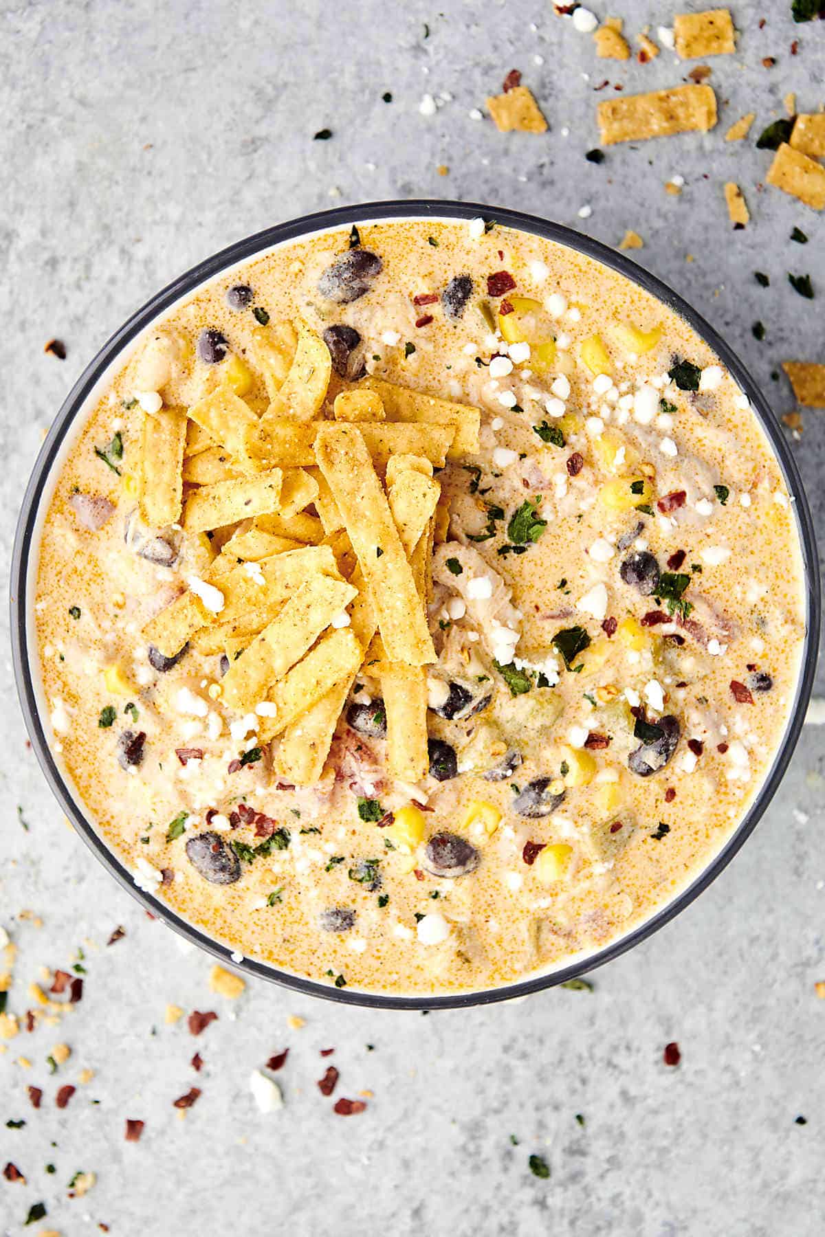 Instant Pot Chicken Chili SO Creamy and Easy!