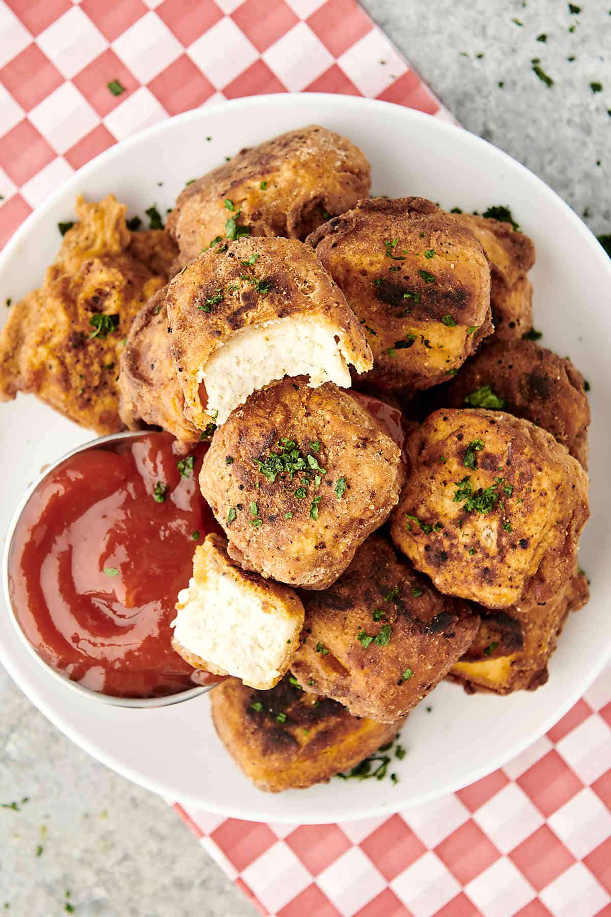 Vegan Chicken Nuggets with Tofu!