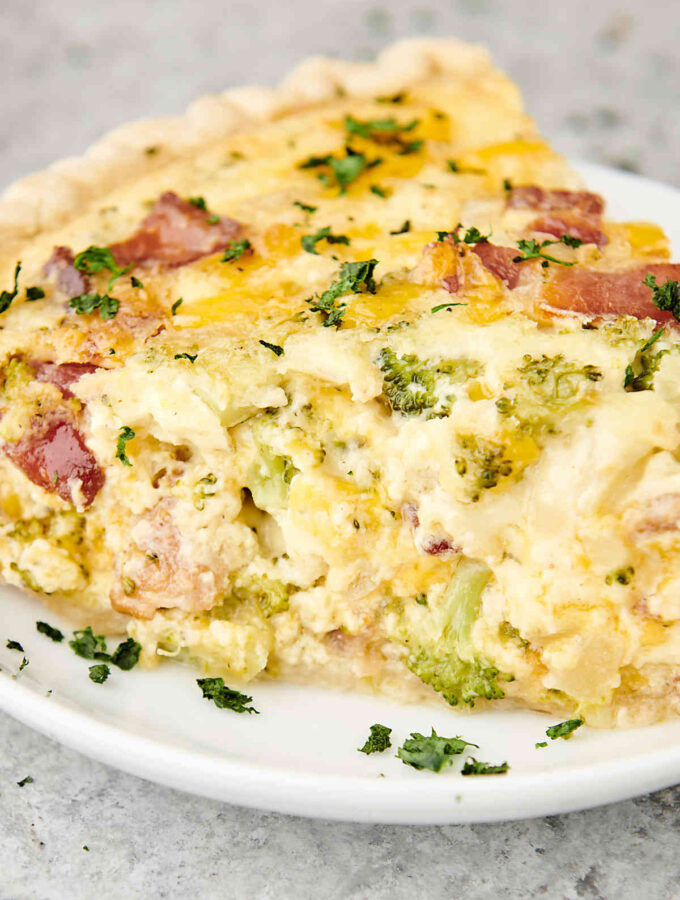 Quiche Recipe with Frozen Pie Crust 10Minute Prep!