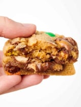 the inside of candy cookies