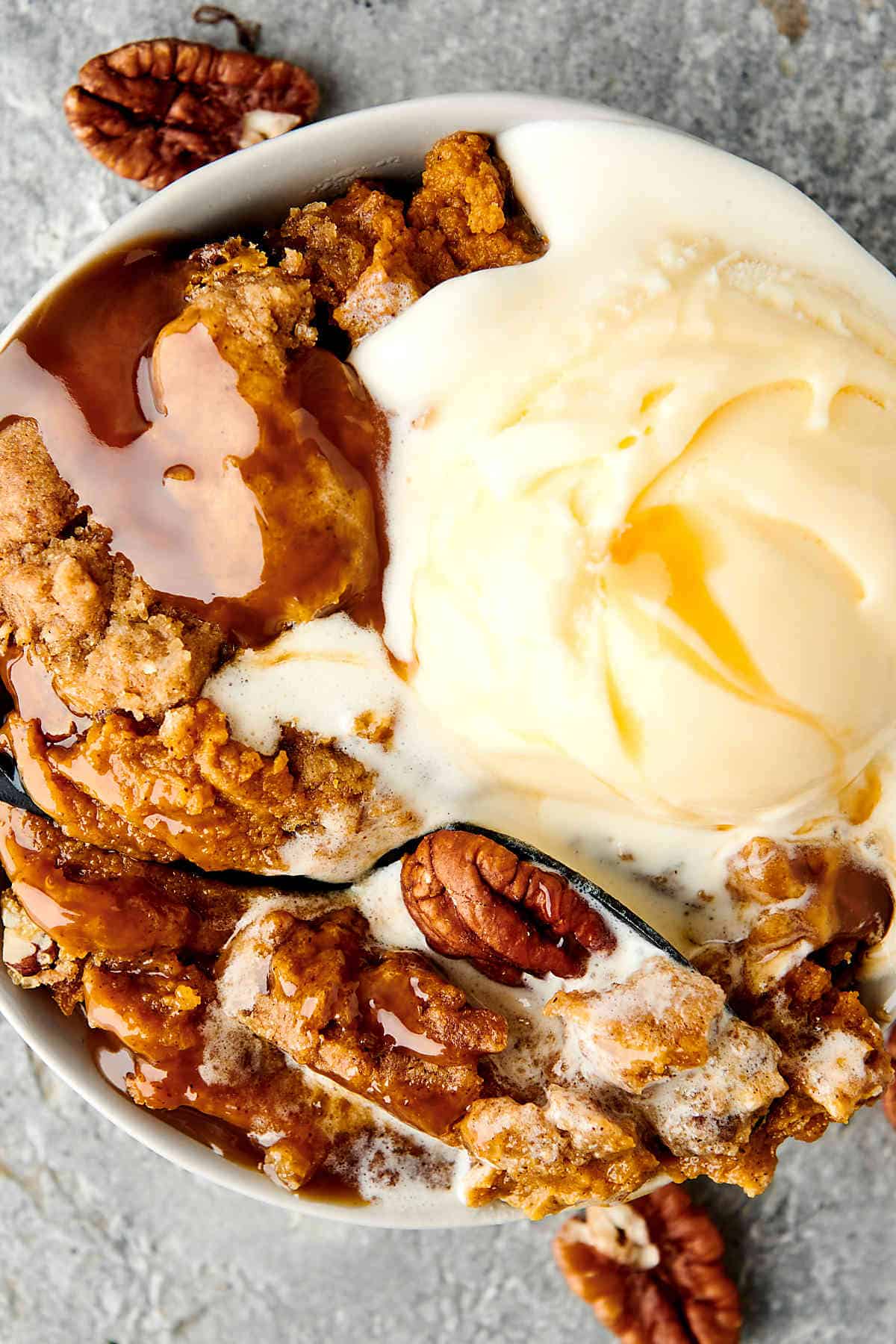 Pumpkin Cobbler Easier than Thanksgiving Pie