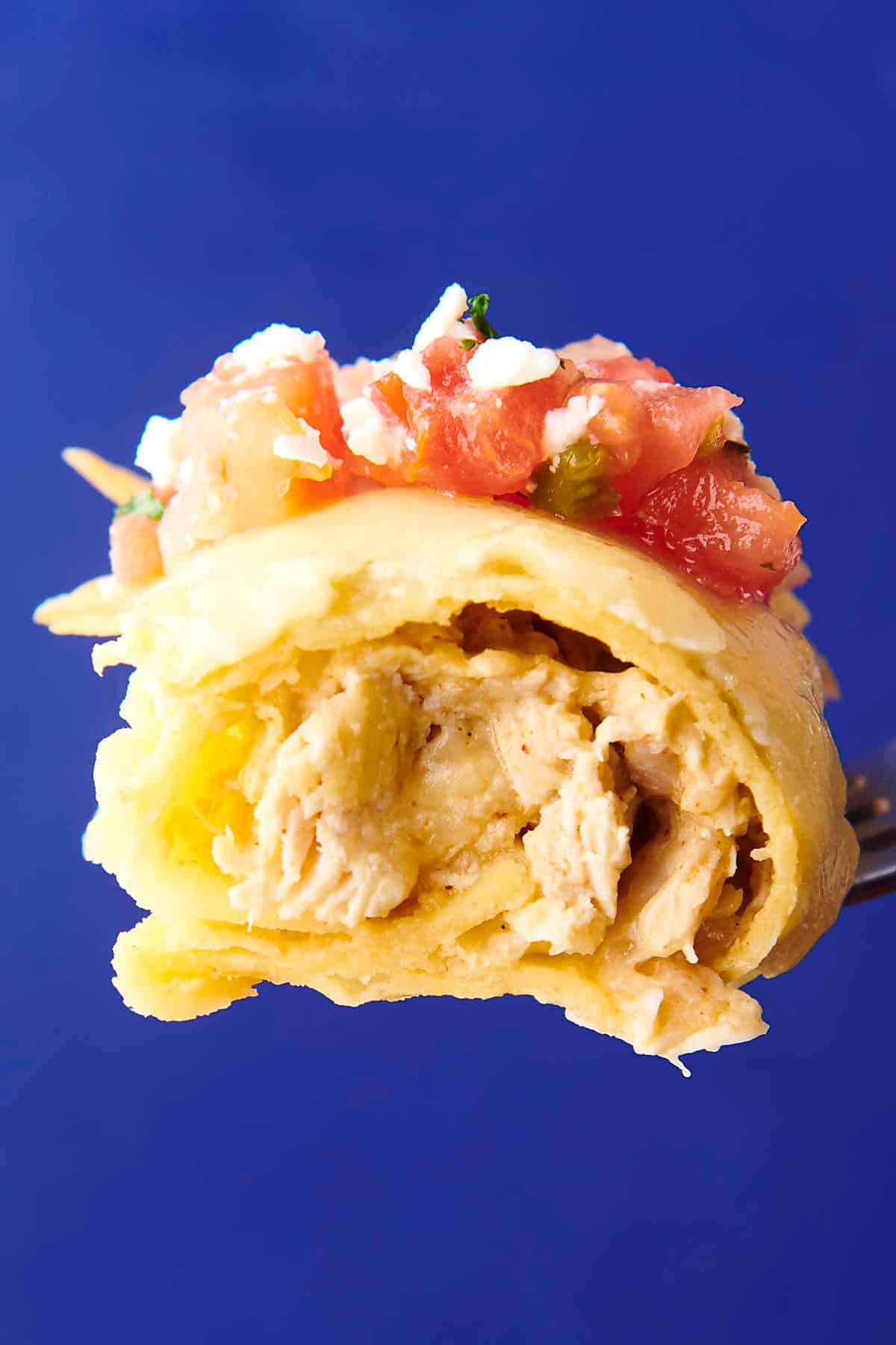 Easy Enchiladas Suizas with Rotisserie Chicken