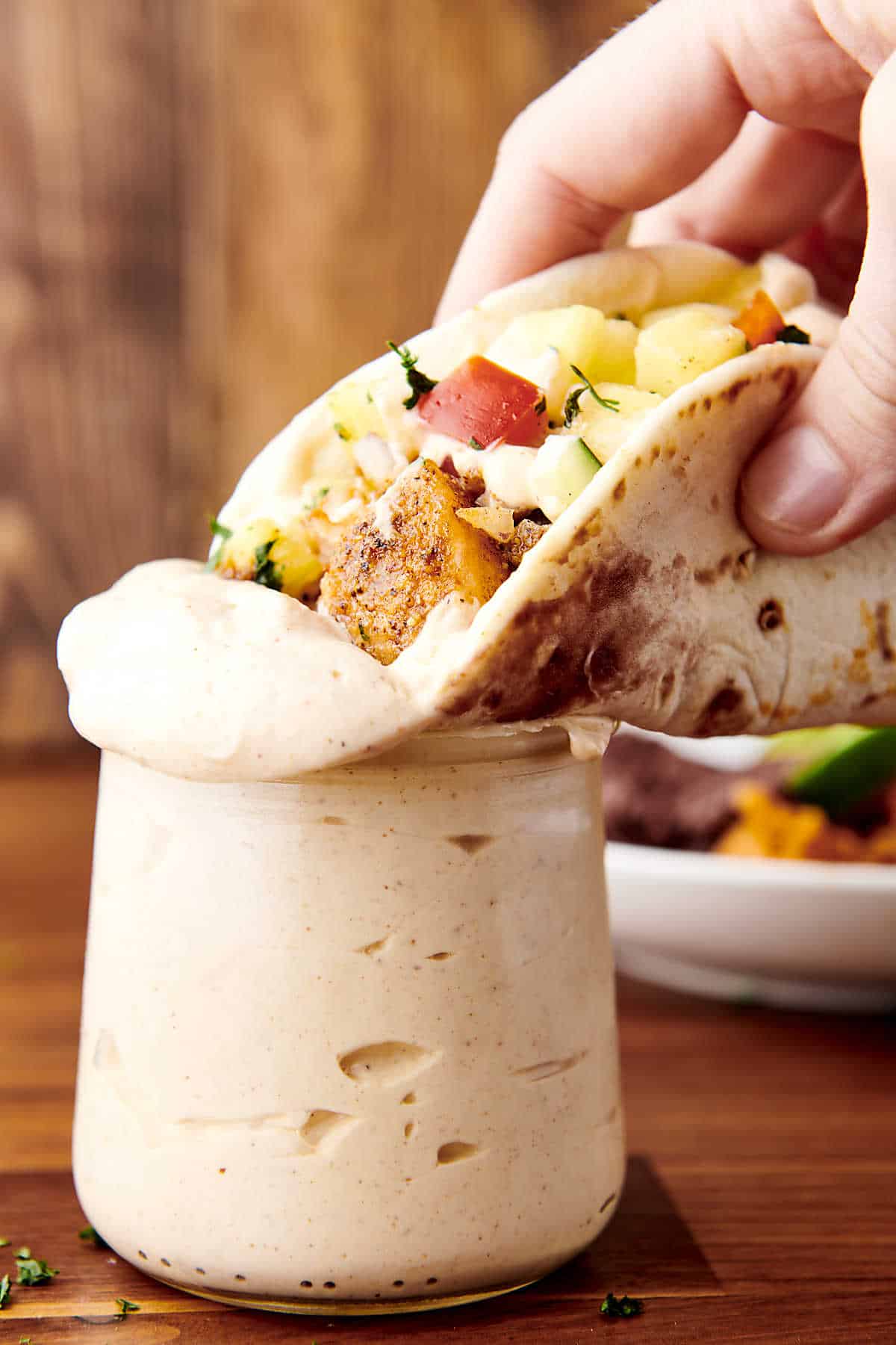 Creamy Fish Taco Sauce - 5 Minute Recipe!