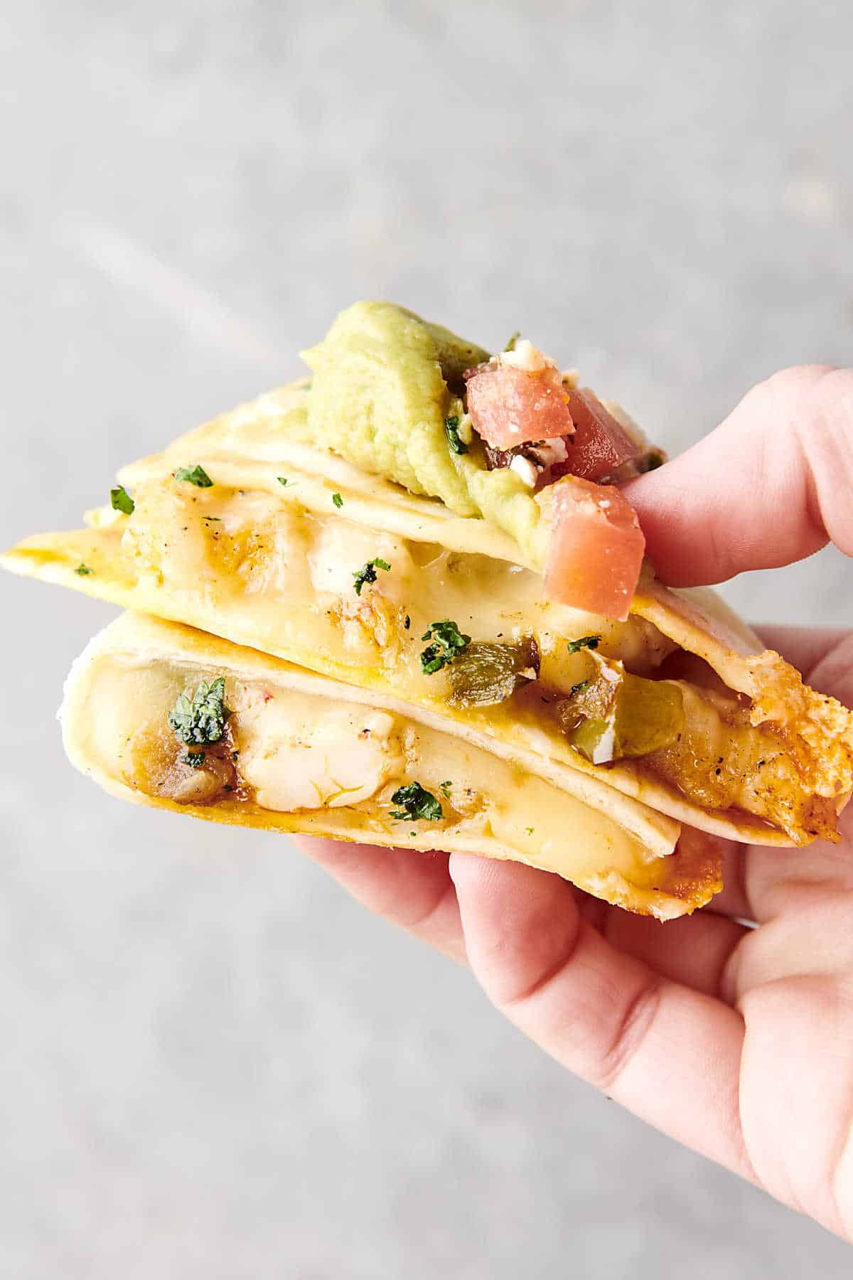 Shrimp Quesadilla Easy Mexican Inspired Dinner!
