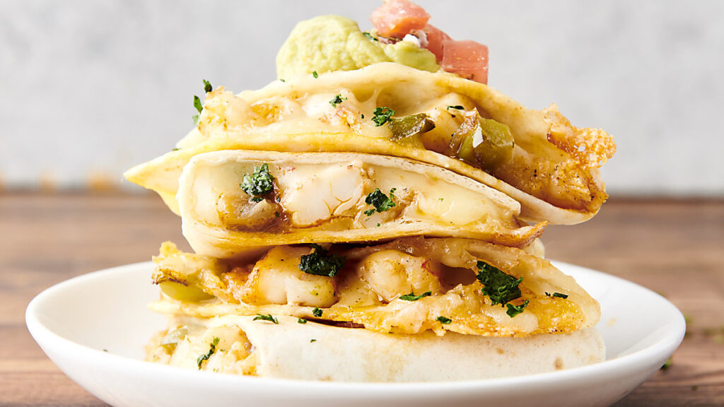 Shrimp Quesadilla Easy Mexican Inspired Dinner!