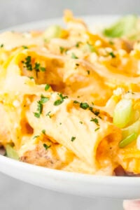 buffalo pasta with grilled chicken