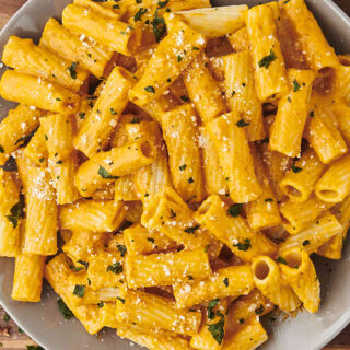 rigatoni pasta with vodka sauce