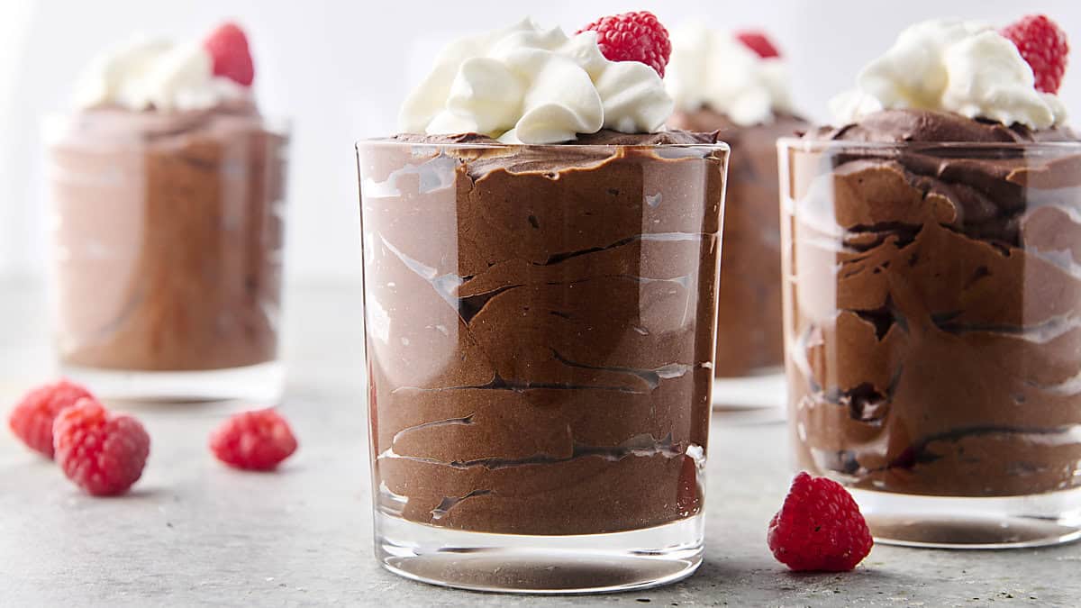 no cook chocolate mousse