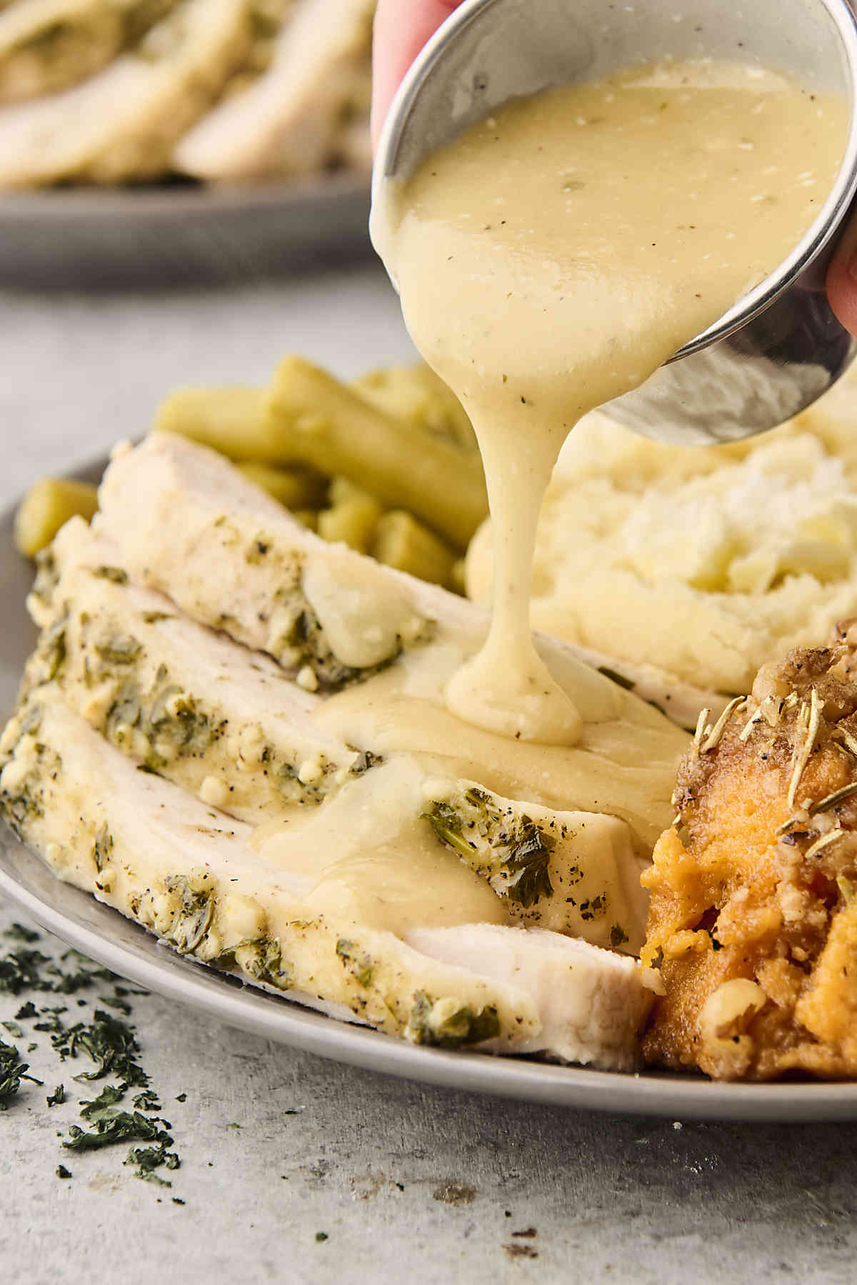 Juicy Slow Cooker Turkey Breast - with Easy Gravy Juicy Slow Cooker Turkey Breast - with Easy Gravy