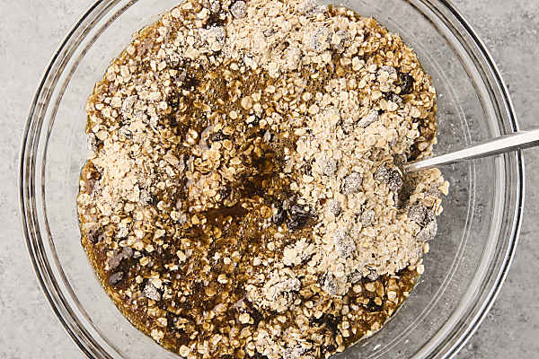 combining wet and dry ingredients