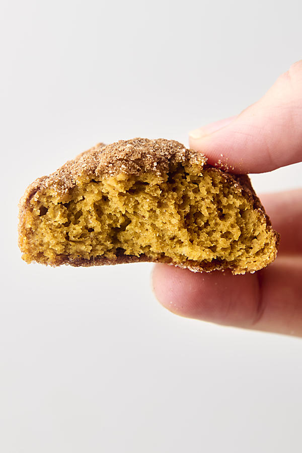 cinnamon sugar cake mix pumpkin cookie