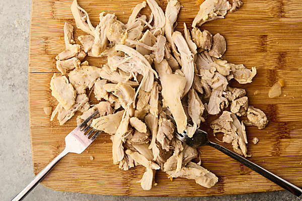 shredding chicken