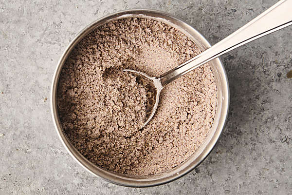 spice mixture for salmon in a bowl